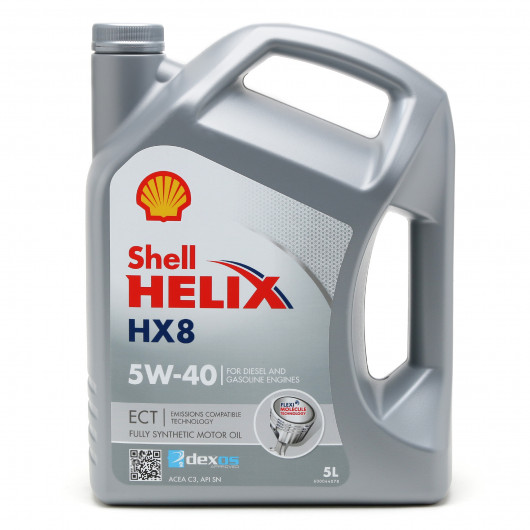 Shell Helix HX8 5W-40 Motoröl 5l